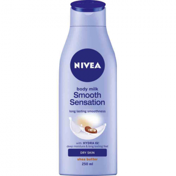 Lotiune Crema Delicata de Corp Nivea Smooth Sensation, 250 ml