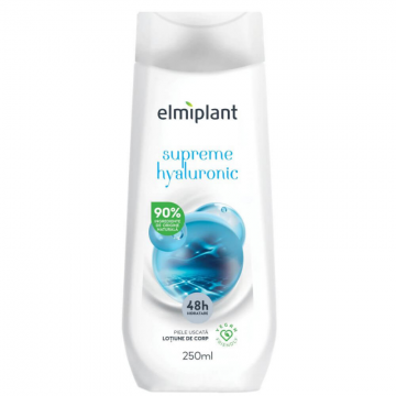 Lotiune de Corp Elmiplant Supreme Hyaluronic, 250 ml