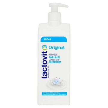 Lotiune de Corp Hidratanta Lactovit Original, 400 ml