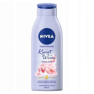 Lotiune de Corp Nivea Cherry Blossom cu Jojoba, 400 ml