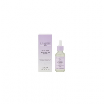 Ser pentru fata, Sunkissed Skin, Niacinamide Night Repair Serum, 30 ml