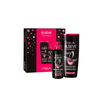 Set Sampon si Crema de par, Loreal, Full Resist