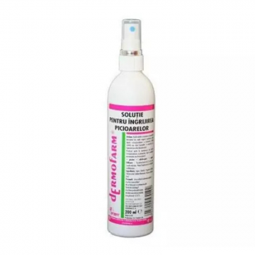 Solutie Dermofarm pentru Ingrijirea Picioarelor, 200 ml