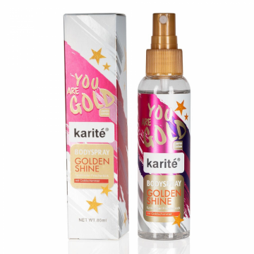 Spray de corp cu sclipici / glitter BodySpray Golden Shine