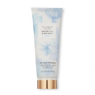 Crema de corp hidratanta, Victoria's Secret, Water Lily & Sea Salt, Shea Butter & Coconut Oil, 236 ml