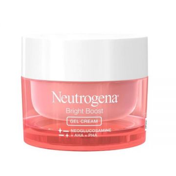 Crema-Gel de Zi pentru Fata - Neutrogena Bright Boost Gel Cream, 50 ml