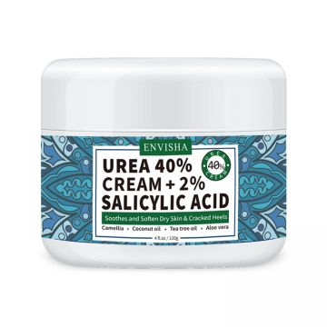 Crema pentru picioare cu 40% uree si 2% acid salicilic, Envisha by Verilaria, 120g