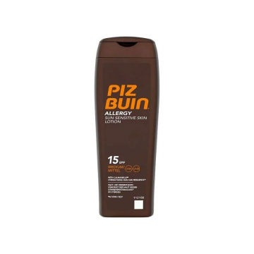 Lotiune Protectie Solara Piz Buin Allergy pt piele sensibila, SPF15