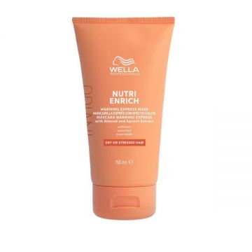 Masca Hranitoare cu Efect de Incalzire pentru Par Uscat - Wella Professionals Invigo Nutri-Enrich Warming Express Mask, varianta 2023, 150 ml