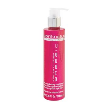 Masca hranitoare si regeneratoare cu efect anti-frizz pentru par degradat si extensii Energic Nutrition Abril et Nature, 200 ml