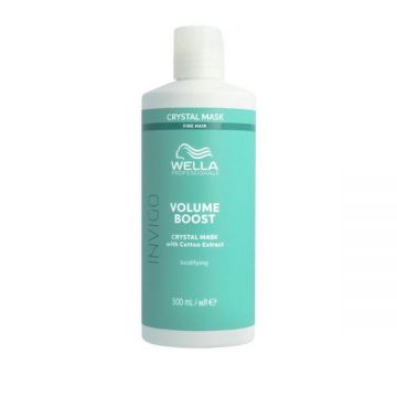 Masca pentru Par Lipsit de Volum - Wella Professionals Invigo Volume Boost, varianta 2023, 500 ml