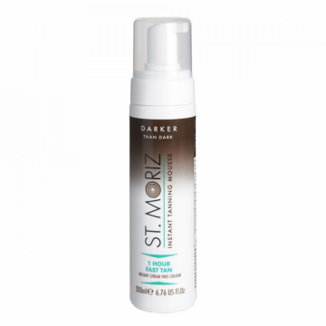 Spuma Autobronzanta Profesionala St Moriz Instant Tanning 1 Hour Darker Than Dark, 200 ml