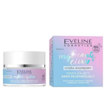 Crema de fata, Eveline Cosmetics, My Beauty Elixir, Hydra Raspberry, 50 ml