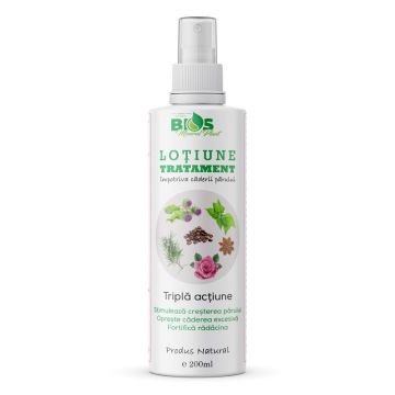 LOTIUNE TRATAMENT impotriva caderii parului, 200 ml, Bios Mineral Plant