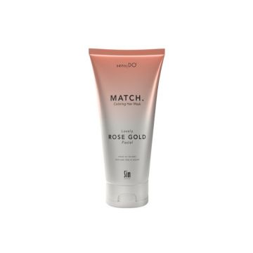 Masca coloranta tratament cu Keraguard Lovely Rose Gold Pastel, 200ml, SensiDo Match