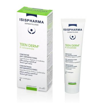 Ser concentrat imperfectiuni Isispharma Teen Derm K Concentrate, 30 ml