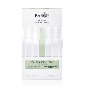 Set Fiole Babor Active Purifier cu efect anti-acnee, 7 x 2 ml