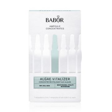 Set Fiole Babor Algae Vitalizer cu efect regenerant, 7 x 2 ml