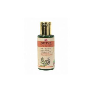 Ulei de par hidratant Amla si Brahmi, 100ml, Sattva Ayurveda