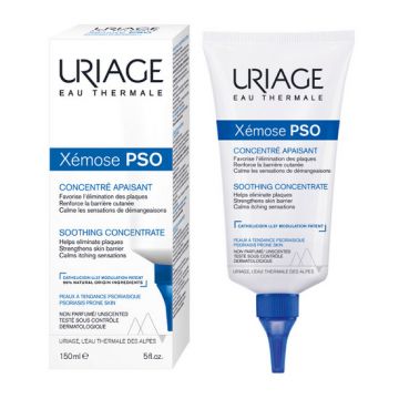 Crema calmanta concentrata pentru psoriazis Xemose PSO, Uriage (Concentratie: Crema, Gramaj: 150 ml)