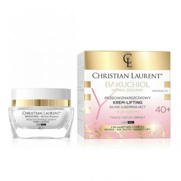 Crema de fata, Christian Laurent, bioBakuchiol Y-Reshape, Anti-Wrinkle Intensely Firming Cream-Lifting 40+ (Concentratie: Crema, Gramaj: 50 ml)