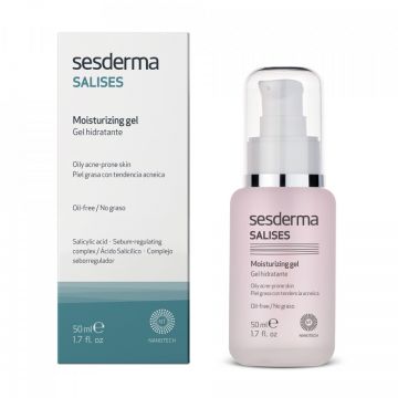 Crema-gel hidratanta pentru ten normal-mixt Salises, Sesderma (Gramaj: 50 ml, Concentratie: Gel crema)