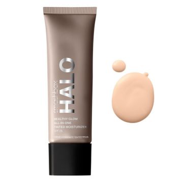 Crema hidratanta colorata, cu efect de iluminare Smashbox Halo Healthy Glow All-In-One Spf25 (Concentratie: Crema, Gramaj: 40 ml, Culoare produse: Light)