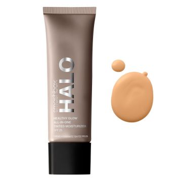 Crema hidratanta colorata, cu efect de iluminare Smashbox Halo Healthy Glow All-In-One Spf25 (Concentratie: Crema, Gramaj: 40 ml, Culoare produse:  Medium)