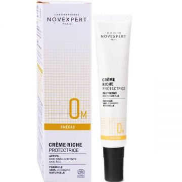 Crema Riche protectoare cu acizi grasi 5 omega Novexpert, 40 ml