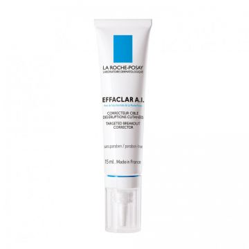 Fluid corector La Roche-Posay Effaclar AI pentru eruptiile cutanate localizate (Concentratie: Crema, Gramaj: 15 ml)