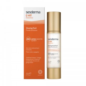 Fluid pentru luminozitate cu pigmenti stralucitori C-VIT, Sesderma, 50 ml (Concentratie: Crema, Gramaj: 50 ml)