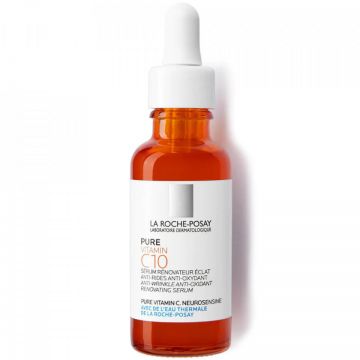 Serum antioxidant cu Vitamina C10 Pura La Roche-Posay, 30 ml (Concentratie: Serum, Gramaj: 30 ml)