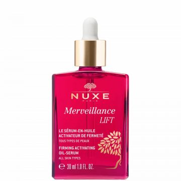 Ulei-ser pentru lifting facial, Nuxe Merveillance Lift Firming Activating, 30 ml (Gramaj: 30 ml, Concentratie: Ulei-ser)