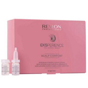 Lotiune Calmanta pentru Par - Revlon Professional Eksperience SOS Scalp Dermo Calm Lotion 12 x 7 ml