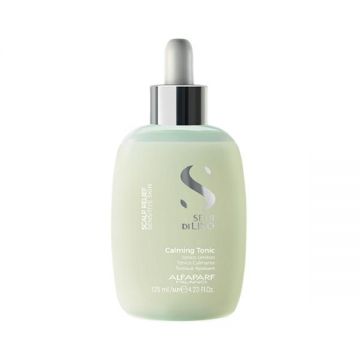 Lotiune Tonica Calmanta pentru Scalp Sensibil - Alfaparf Milano Semi Di Lino Scalp Relief Calming Tonic, 125ml