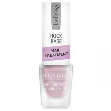 Tratament Baza pentru Unghii - Rock Base Nail Hardener & Ridge Filler Isadora 6 ml, nr. 688