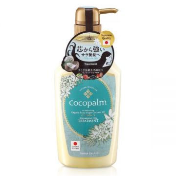 Tratament Cocopalm Polynesian SPA pentru hidratarea parului cu ulei organic din nuca de cocos si cheratina, 600ml