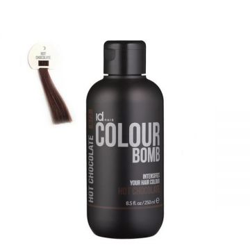 Tratament de colorare IdHAIR Colour Bomb - 673 Hot Chocolate, 250ml