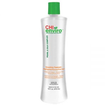 Tratament pentru Netezirea Parului Decolorat, Fin sau Poros - CHI Farouk Enviro American Smoothing Treatment - Highlighted/Porous/Fine Hair, 473ml