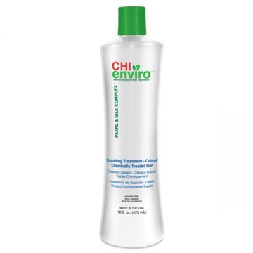 Tratament pentru Netezirea Parului Vopsit sau Tratat Chimic - CHI Farouk Enviro American Smoothing Treatment - Colored/Chemically Treated Hair, 473ml