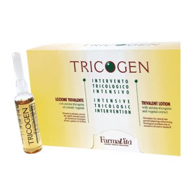 Tratament pentru par Farmavita Trivalente Tricogen 12x8ml