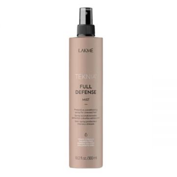 Tratament, spray protector pentru păr stresat Lakme Teknia Full Defense Mist, 300 ml