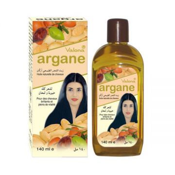 Ulei de argan pentru par fara parabeni Valona Argane 140 ml