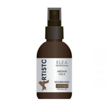 Ulei hranitor de Argan pentru toate tipurile de par Argan Oils Elea Professional Artisto, 100 ml