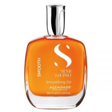 Ulei pentru Netezire - Alfaparf Milano Semi Di Lino Smoothing Oil, 100 ml