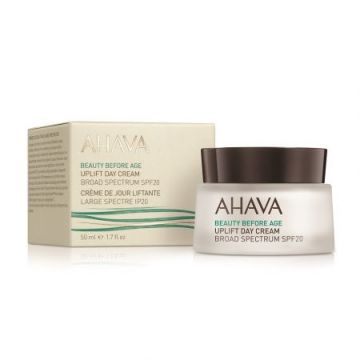 Crema antirid de zi cu SPF 20 Beauty Before Age Uplift, Ahava (Concentratie: Crema, Gramaj: 50 ml)