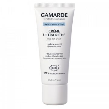 Crema bio ultra-hidratanta Gamarde (Concentratie: Crema pentru fata, Gramaj: 40 ml)