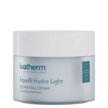 Crema hidratanta pentru piele normal-mixta Aquafil Hydra Light, Ivatherm (Concentratie: Crema, Gramaj: 50 ml)