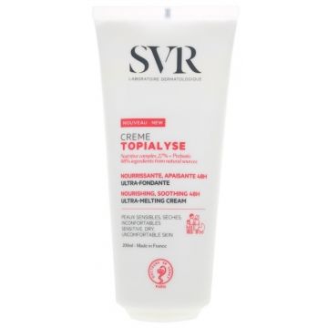 Crema pentru piele foarte uscata cu tendinta atopica Topialyse, 200 ml, Svr (Concentratie: Crema pentru fata, Gramaj: 200 ml)