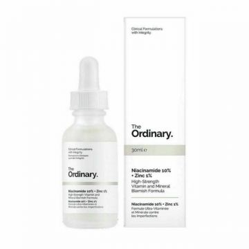 Niacinamida 10% + zinc 1% The Ordinary (Concentratie: Serum, Gramaj: 30 ml)